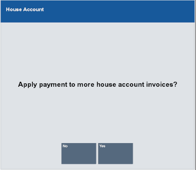 House Account More Payments Prompt