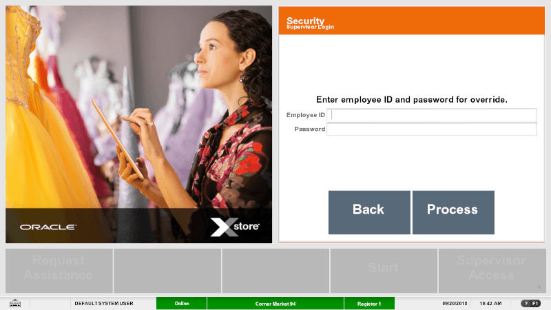 SCO Supervisor Login SCO Supervisor Login