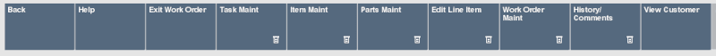 Work Order Modify Options