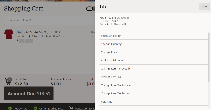 Add Item Discount Add Item Discount