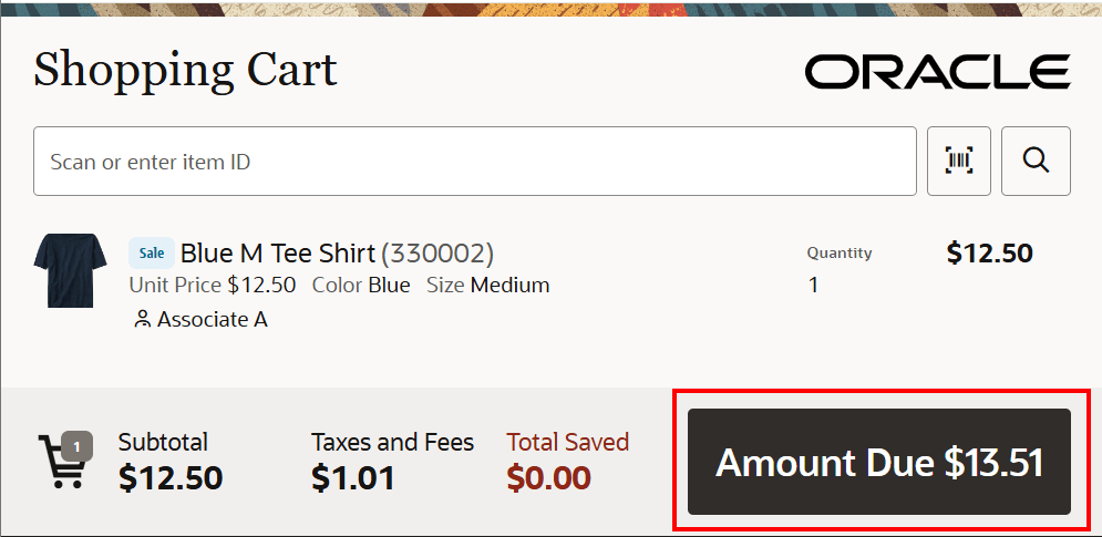 Amount Due