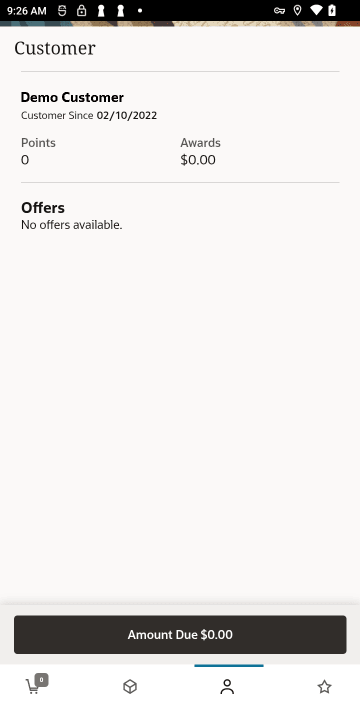Transaction Panel (Customer Attached) - Handheld