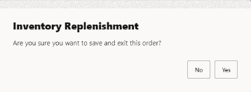 Save & Exit Prompt Save & Exit Prompt