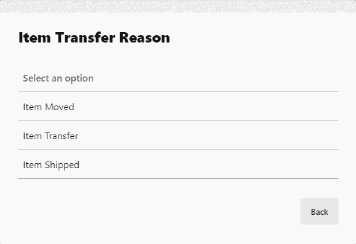 List of Reason Codes List of Reason Codes
