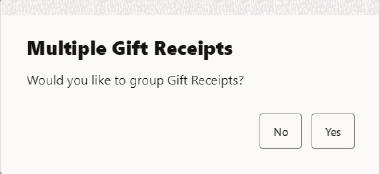 Mobile Group Gift Receipts Prompt
