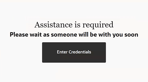 SCO - Message when register is paused