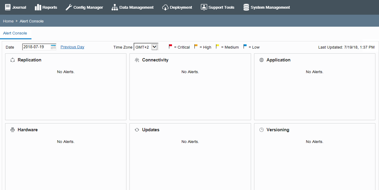 Alert Console Alert Console