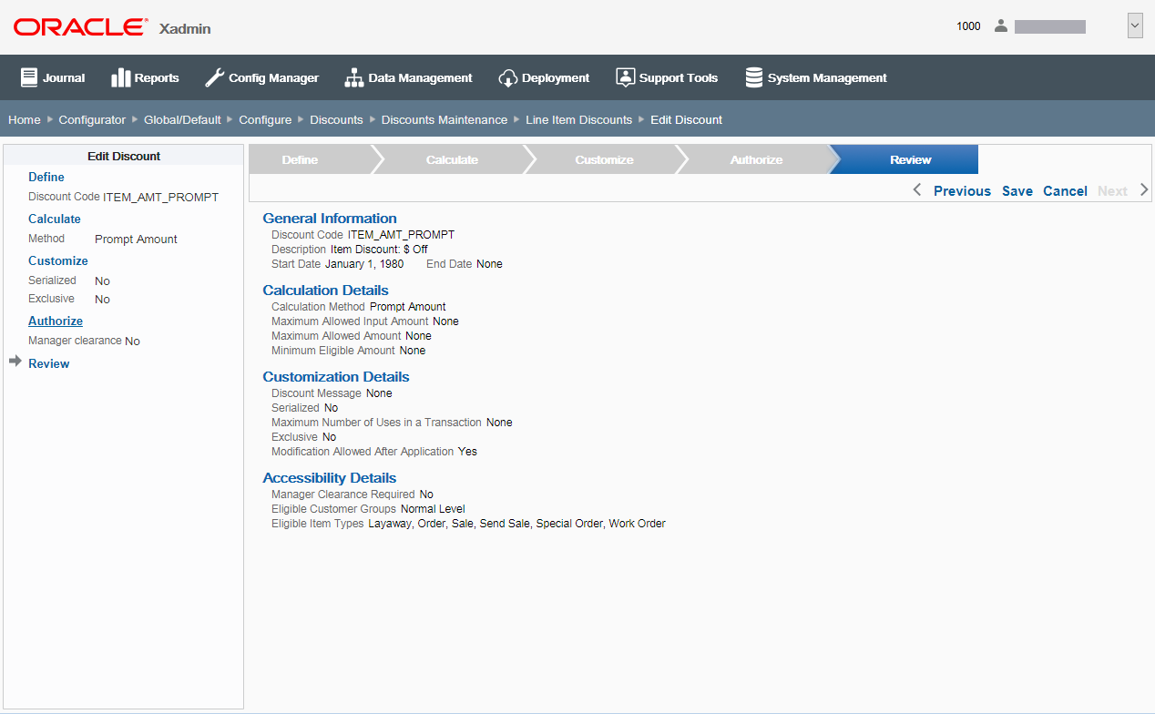 Discount Options Review