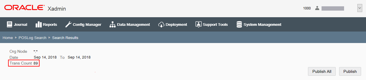 Example 1 Trans Count < 100, Search Results < 5000 Example 1 Trans Count < 100, Search Results < 5000