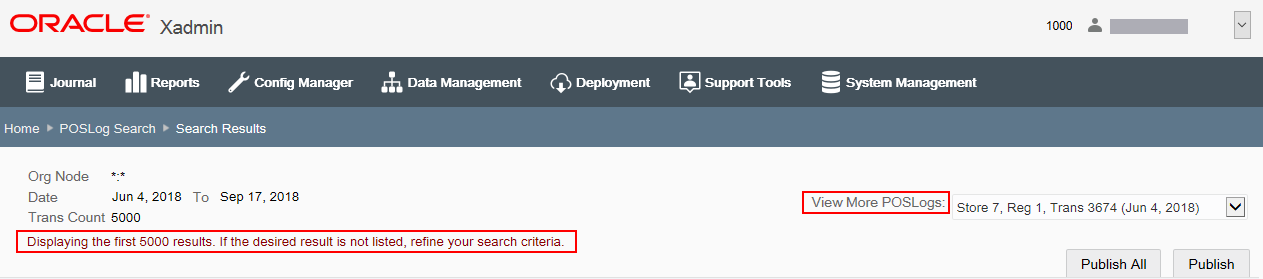 Example 3 Trans Count > 100, Search Results > 5000 Example 3 Trans Count > 100, Search Results > 5000