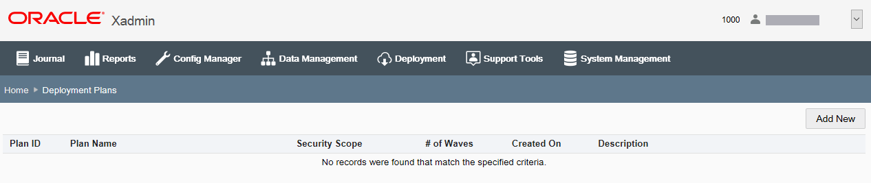 Deployment Plan page Deployment Plan page