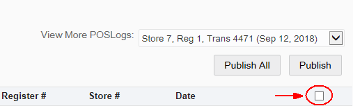 Unchecked Header Check Box Unchecked Header Check Box