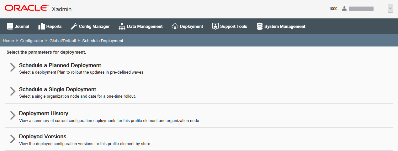 Deployment Global Scope Example