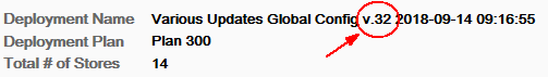 Example for Version in Deployment Name Example for Version in Deployment Name