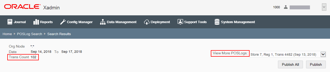 Example 2 Trans Count > 100, Search Results < 5000 Example 2 Trans Count > 100, Search Results < 5000