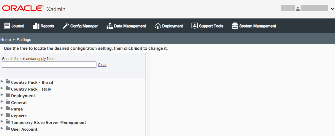 Xadmin System Settings Page Xadmin System Settings Page