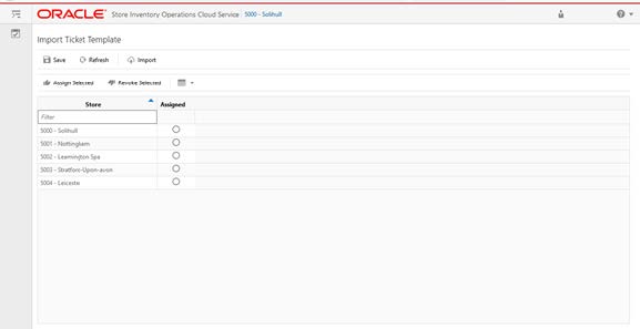 Import Ticket Template Import Ticket Template