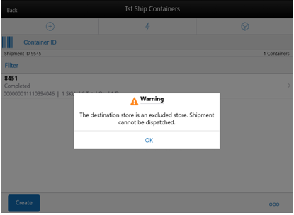 Shows warning for no overriding permission