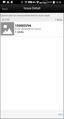 Issue Detail Screen Issue Detail Screen