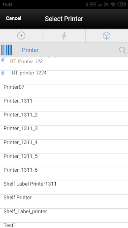 Select Printer Select Printer