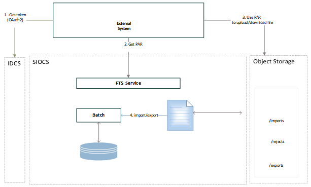 This image shows the FTS process flow.