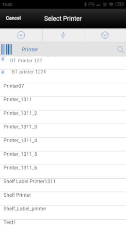Select Printer Select Printer