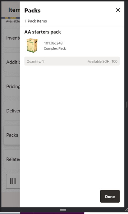 Pack Screen Pack Screen