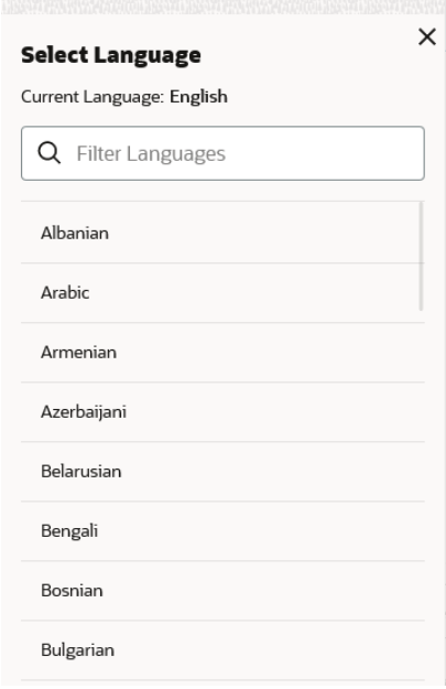 Select Language Select Language