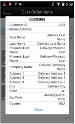 Customer Popup Customer Popup