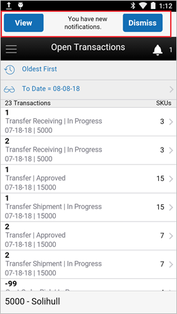 Notification Display Notification Display
