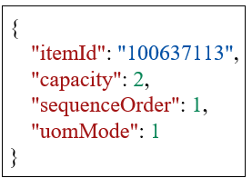 Example: Create Sequence Item