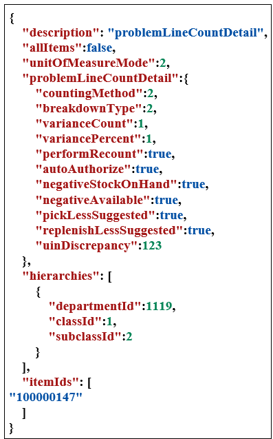 Example Input problenLineCountDetail