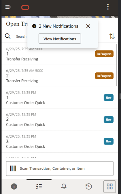 Notification Display Notification Display