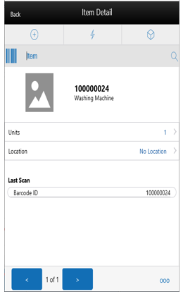 Item Detail Screen (Quantity) Item Detail Screen (Quantity)