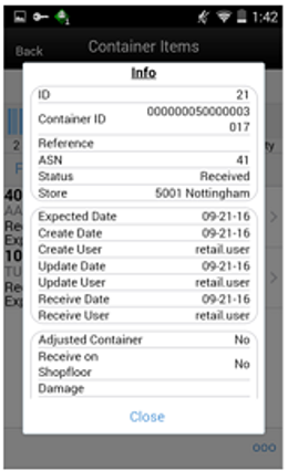 Info (Container) Popup Info (Container) Popup