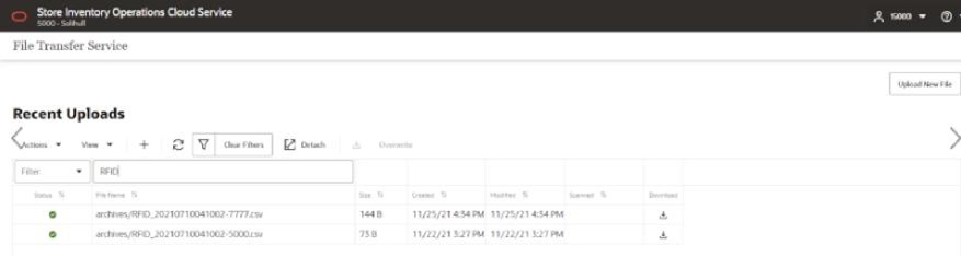 File Transfer Service UI File Transfer Service UI