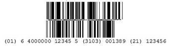 GS1 Data Bar Example