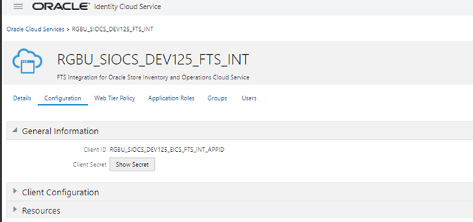 Configuration Tab Configuration Tab