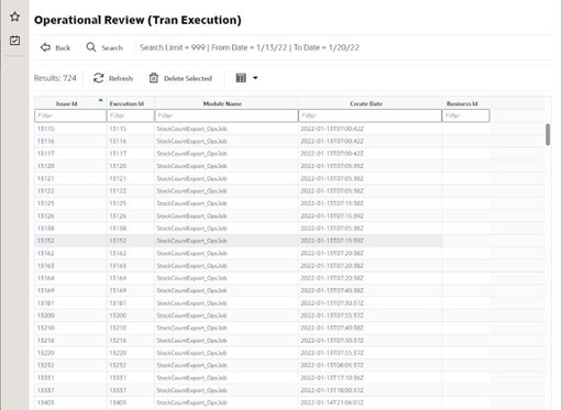 Operational Review Transactional Execution Operational Review Transactional Execution
