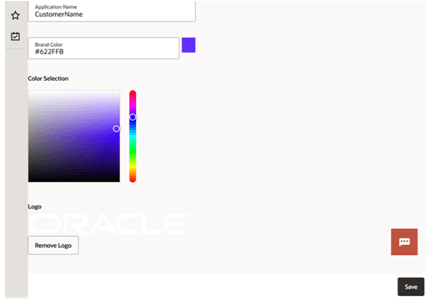 This image shows the global area configuration screen.
