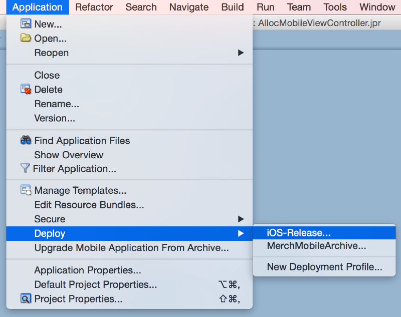 Deploy iOS-Release Deploy iOS-Release