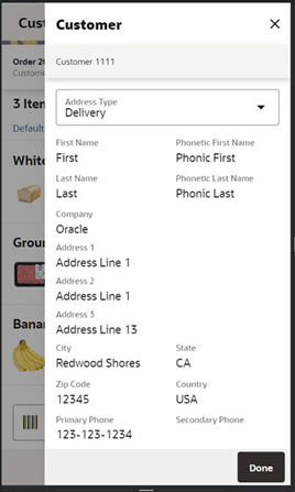 Customer Popup Customer Popup