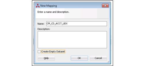 Unselect the Create Empty Dataset checkbox. Unselect the Create Empty Dataset checkbox.