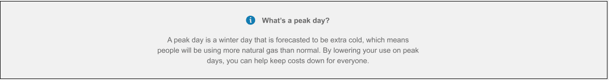 Image of the Peak Day definition