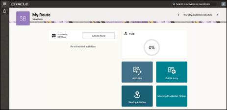 Mobility page.