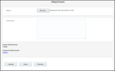 Attachment window.