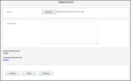 Attachment window.