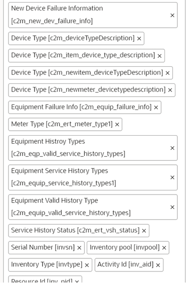 Available properties section with several properties tags.