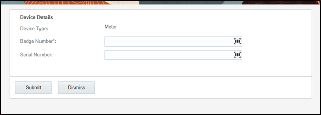 Shows the device details.