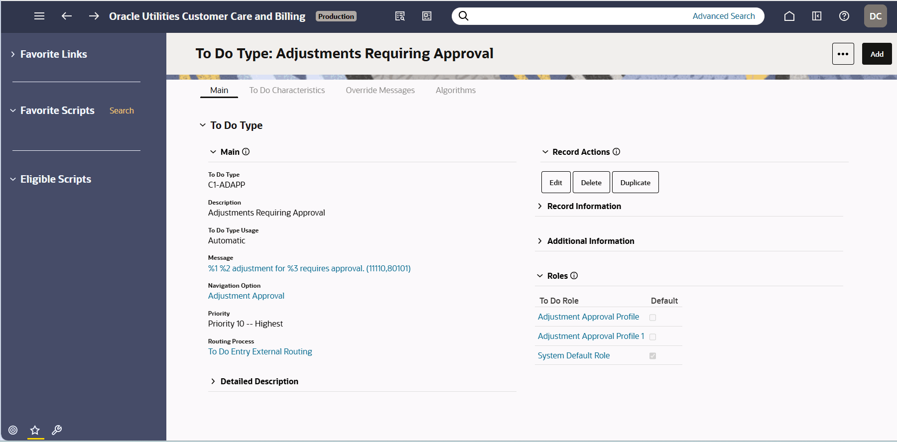 A screen shot of the whole application in the Redwood experience. A screen shot of the whole application in the Redwood experience.